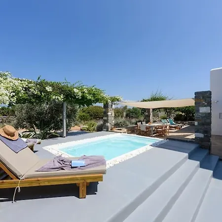 וילה Seasalt Dream Villa,santa Maria 5 Min From Naousa סנטה מריה