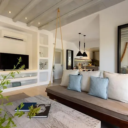 Seasalt Dream Villa,santa Maria 5 Min From Naousa Βίλα *