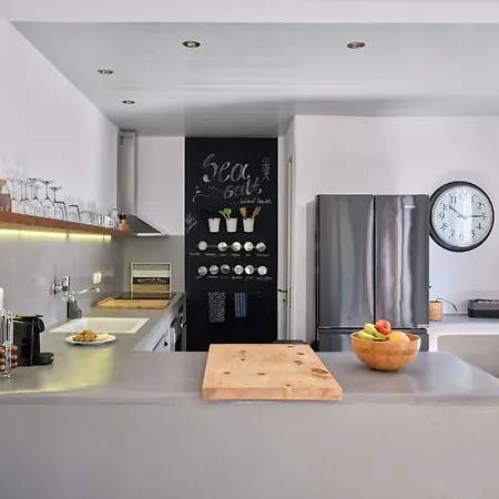 Seasalt Dream Villa,santa Maria 5 Min From Naousa וילה סנטה מריה