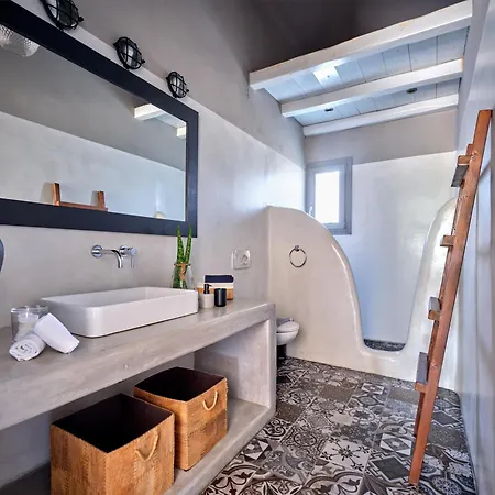 וילה Seasalt Dream Villa,santa Maria 5 Min From Naousa סנטה מריה